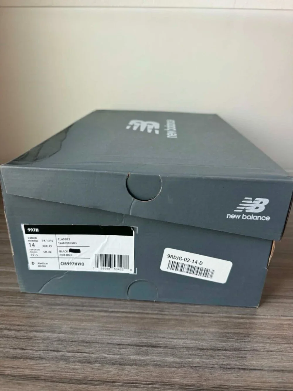 New Balance Men's 997 Sneakers Shoes Size 14 $100 Black/Dark Green